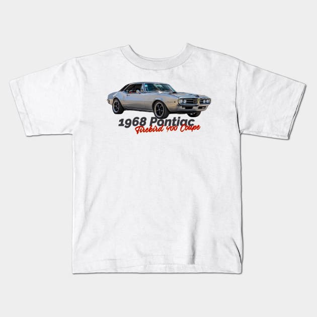 1968 Pontiac Firebird 400 Coupe Kids T-Shirt by Gestalt Imagery